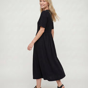 Matilda Black Midi Dress