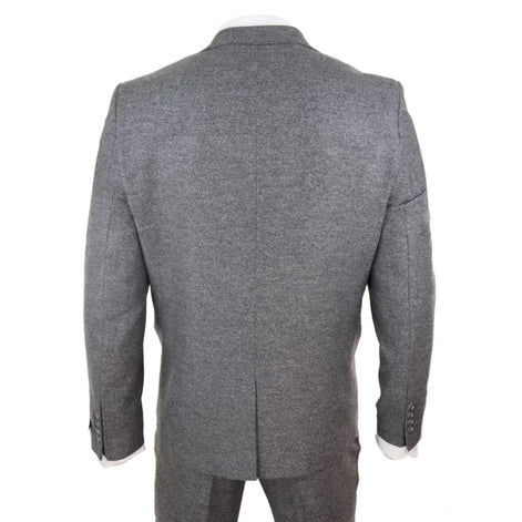 STZ34 - Men's Wool 3 Piece Suit Double Breasted Waistcoat Tweed 1920s