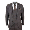STZ32 - Men's Wool 3 Piece Suit Double Breasted Waistcoat Tweed 1920s