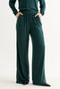 Miller Wide Leg Jersey Trouser - Forest Green
