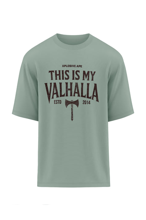 XAPE My Valhalla Oversized Tee - Sage