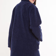 Louche Narimane Borg Duffle Coat - Navy