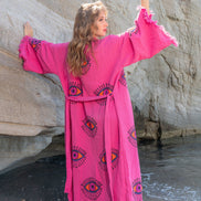 NAYA Organic Cotton Kimono in Pink