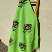 NAYA Organic Cotton Peshtemal in Lime