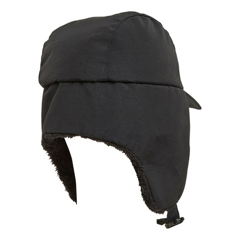 Mens Knitted Trapper Hat - Warm Winter Fleece Lined Hat
