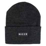 Mens Knitted Beanie Hat - Warm Soft Winter Thermal Hat