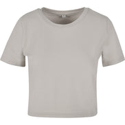Organic Stretch Cropped T-Shirt: Women's