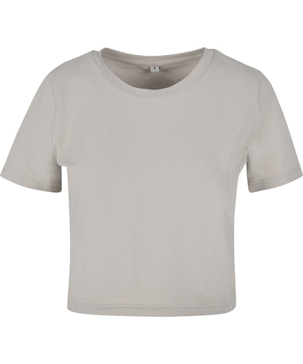 Organic Stretch Cropped T-Shirt: Women's