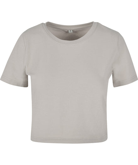 Organic Stretch Cropped T-Shirt: Women's