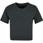 Organic Stretch Cropped T-Shirt: Women's