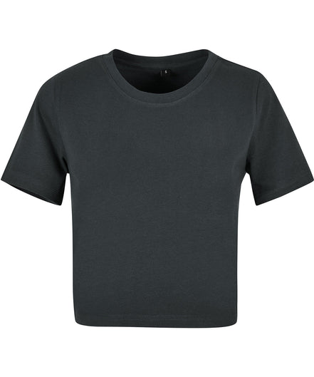 Organic Stretch Cropped T-Shirt: Women's