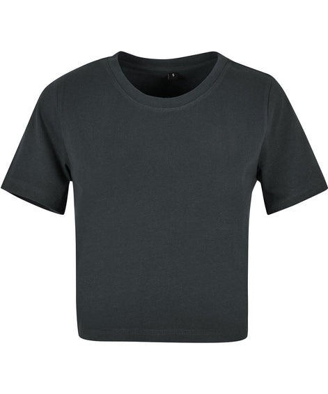 Organic Stretch Cropped T-shirt: Womens
