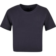 Organic Stretch Cropped T-Shirt: Women's