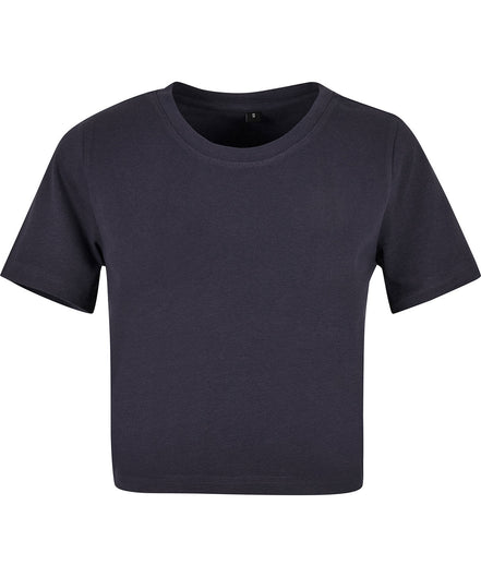 Organic Stretch Cropped T-Shirt: Women's