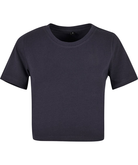 Organic Stretch Cropped T-shirt: Womens