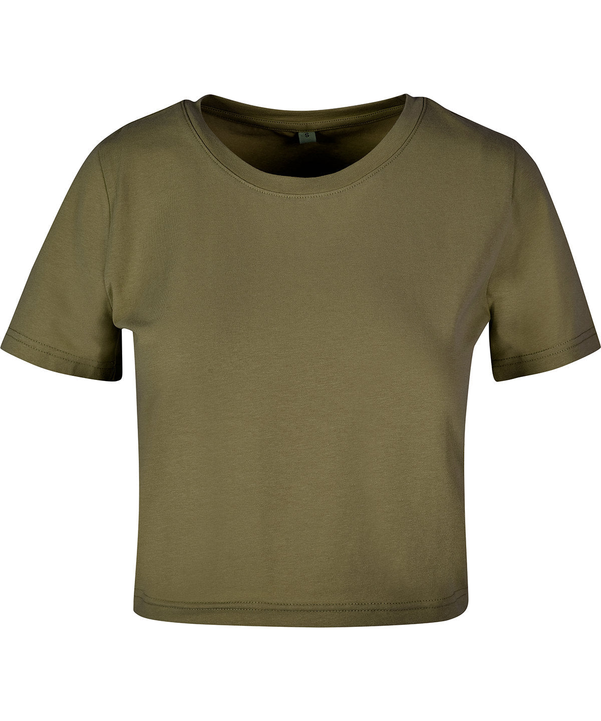 Organic Stretch Cropped T-Shirt: Women's