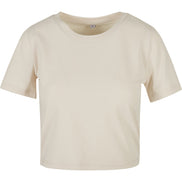 Organic Stretch Cropped T-Shirt: Women's