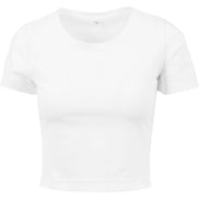 Organic Stretch Cropped T-Shirt: Women's