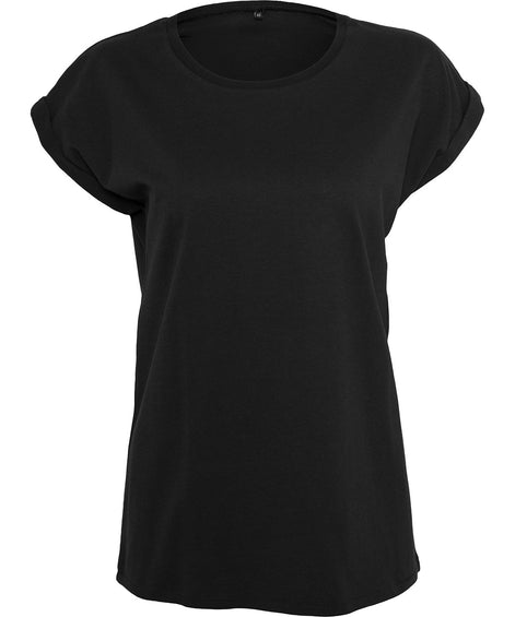 Organic Extended Shoulder T-shirt: Womens