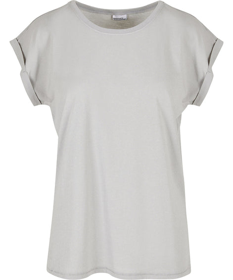 Organic Extended Shoulder T-shirt: Womens