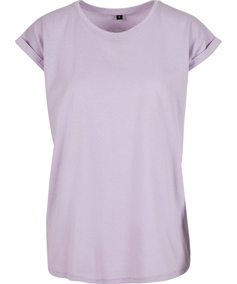 Organic Extended Shoulder T-shirt: Womens
