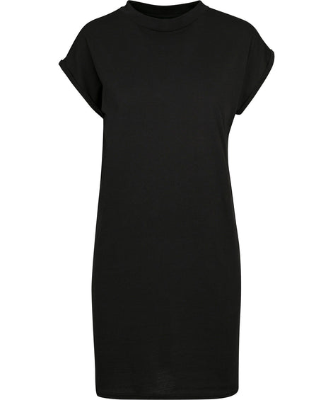 Organic Extended Shoulder T-shirt Dress: Womens