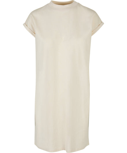 Organic Extended Shoulder T-shirt Dress: Womens