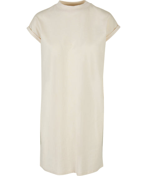 Organic Extended Shoulder T-shirt Dress: Womens