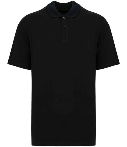 Organic Drop Shoulder Polo Shirt: Men's