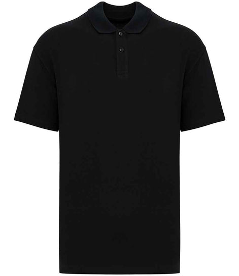 Organic Drop Shoulder Polo Shirt: Men's