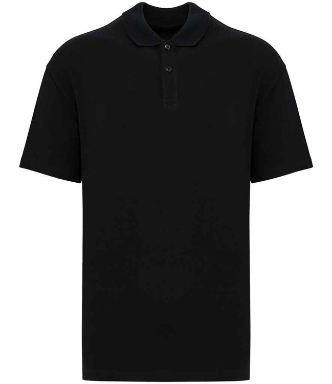 Organic Drop Shoulder Polo Shirt: Men's