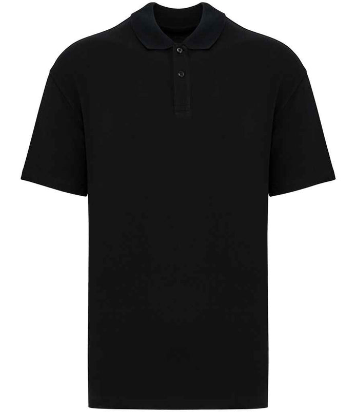 Organic Drop Shoulder Polo Shirt: Men's