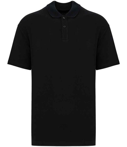 Organic Drop Shoulder Polo Shirt: Men's