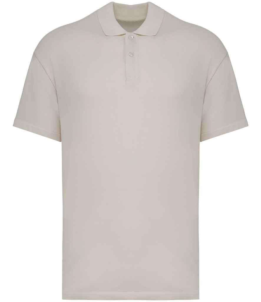 Organic Drop Shoulder Polo Shirt: Men's