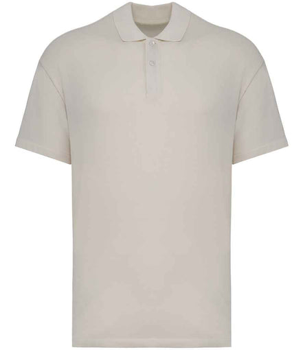 Organic Drop Shoulder Polo Shirt: Men's