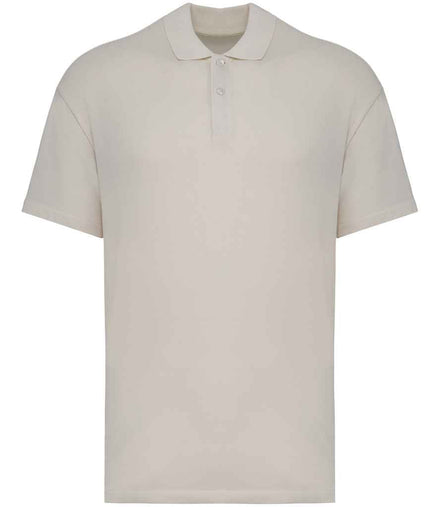 Organic Drop Shoulder Polo Shirt: Men's