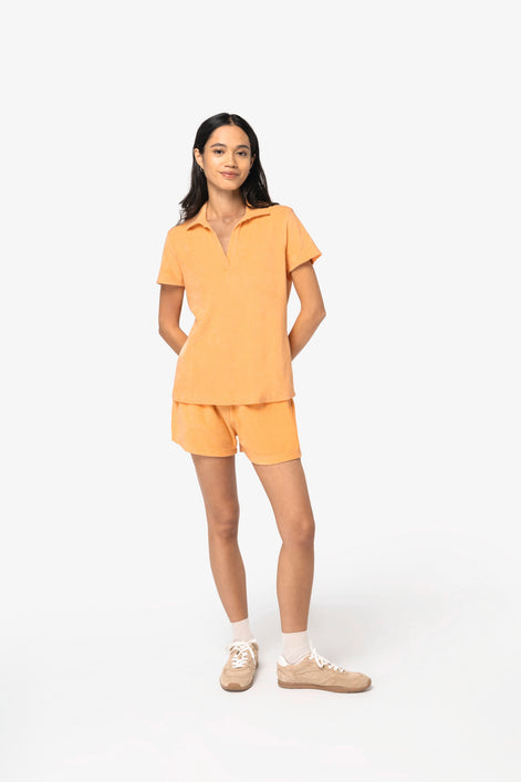Organic Towel-Feel Polo Shirt: Women's