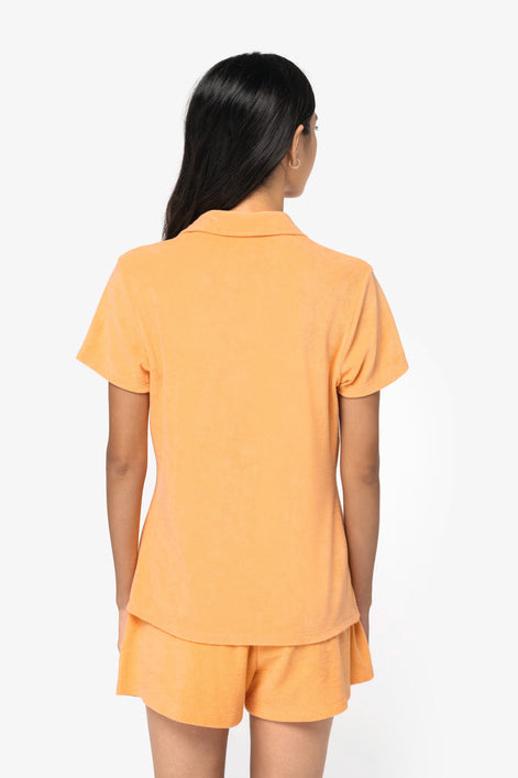 Organic Towel-Feel Polo Shirt: Women's
