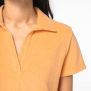 Organic Towel-Feel Polo Shirt: Women's