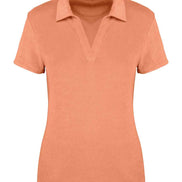 Organic Towel-Feel Polo Shirt: Women's