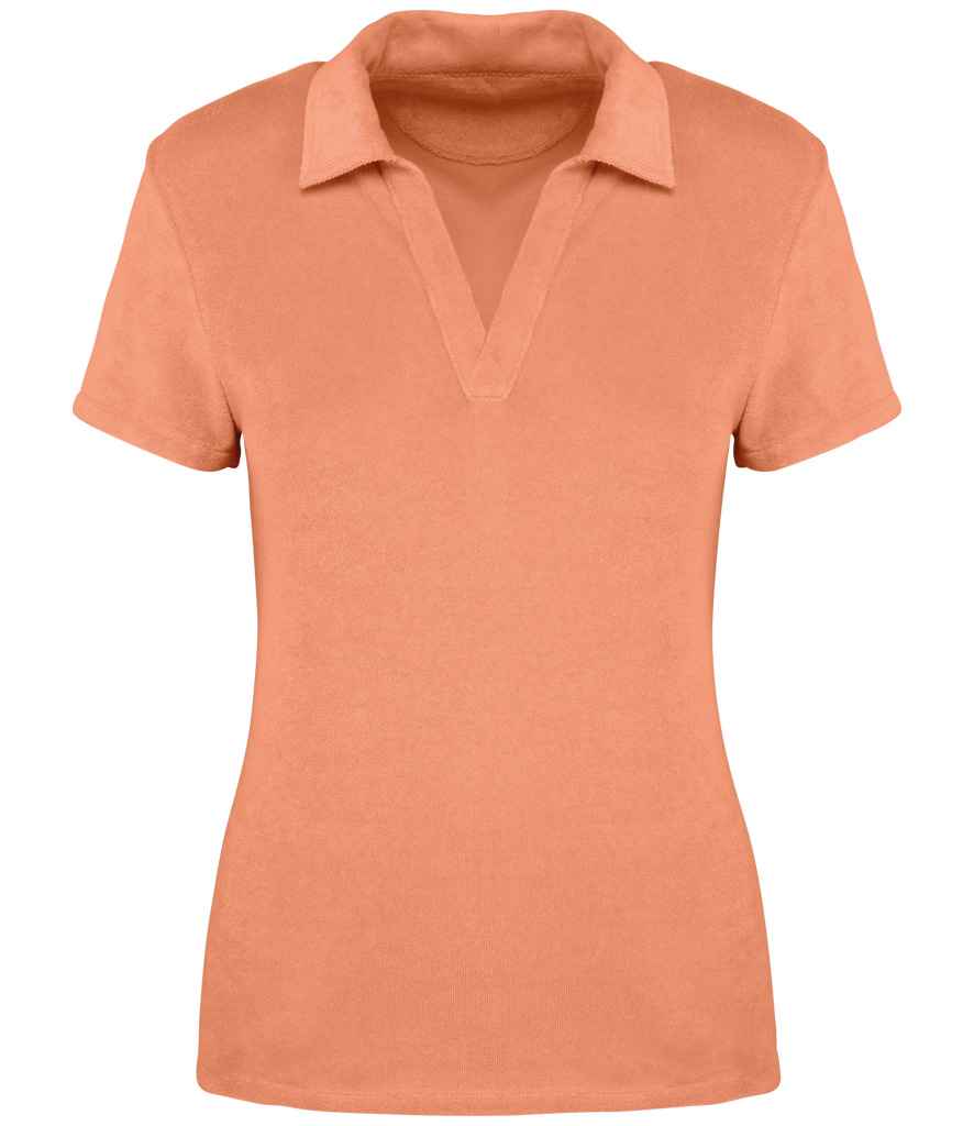 Organic Towel-Feel Polo Shirt: Women's