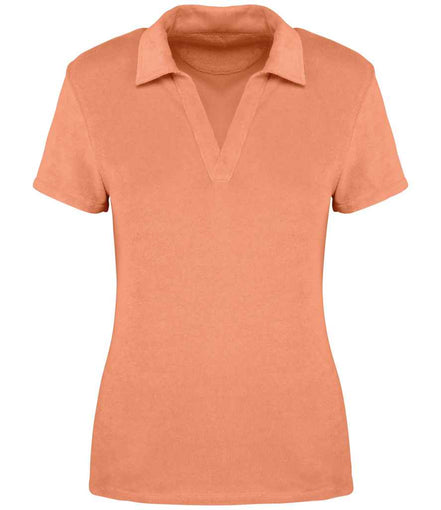 Organic Towel-Feel Polo Shirt: Women's