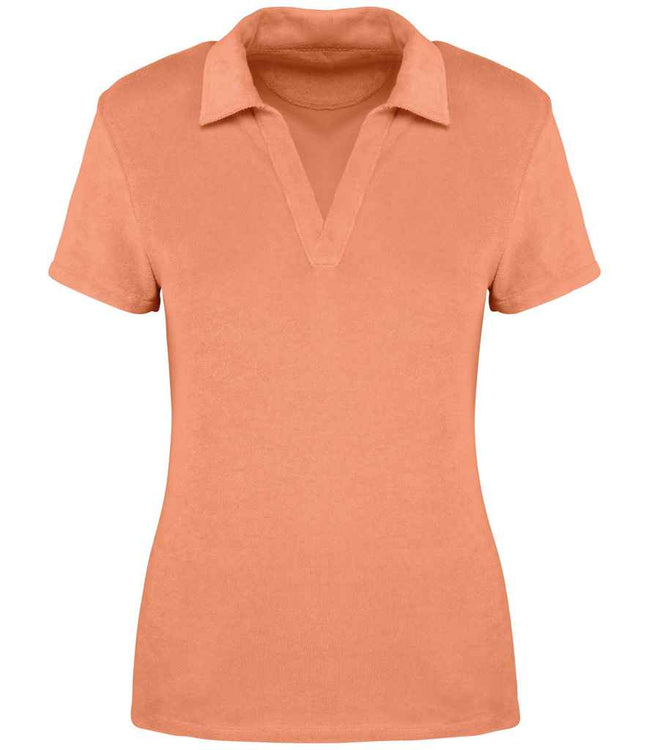 Organic Towel-Feel Polo Shirt: Women's