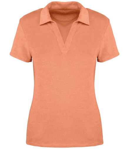 Organic Towel-Feel Polo Shirt: Women's