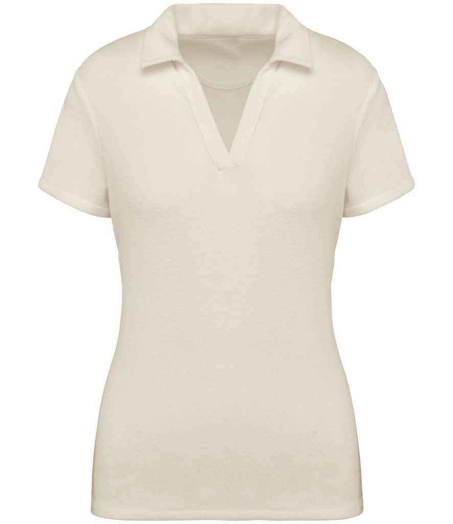 Organic Towel-Feel Polo Shirt: Women's