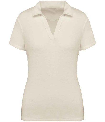 Organic Towel-Feel Polo Shirt: Women's