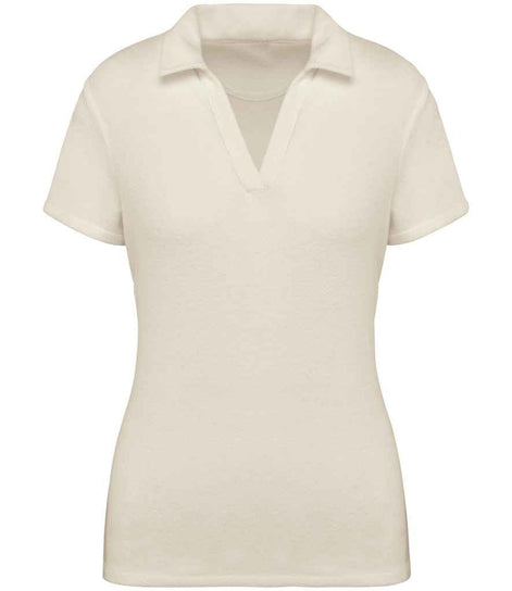 Organic Towel-Feel Polo Shirt: Women's