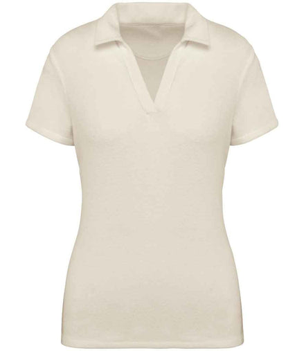 Organic Towel-Feel Polo Shirt: Women's