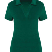 Organic Towel-Feel Polo Shirt: Women's