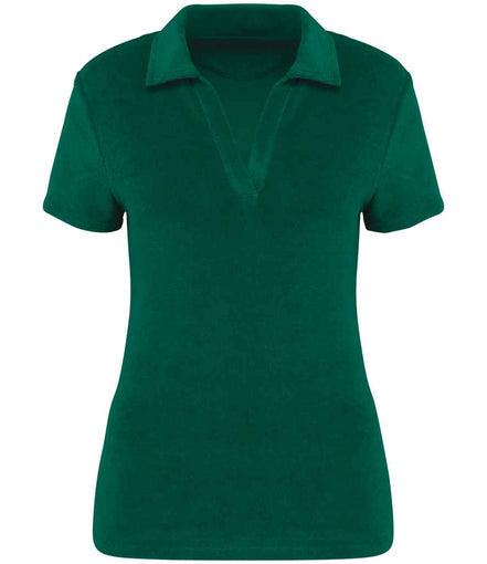 Organic Towel-Feel Polo Shirt: Women's